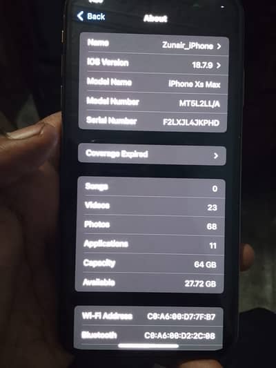 iPhone Xs Max (Jv)