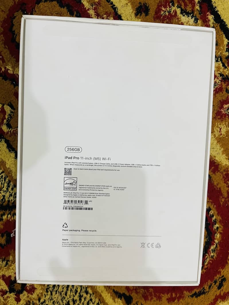IPAD M5 pro 4
