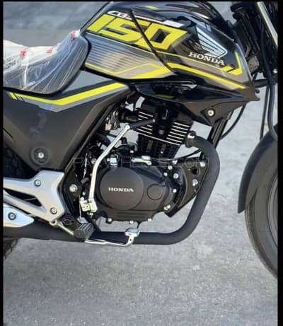 Honda CB 150 Black zero meter