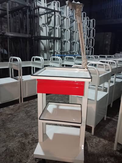 ECG trolly with draw / ECG trolly for sale/ ECG trolly