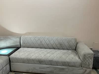 L shape sofa for sale due to space issue