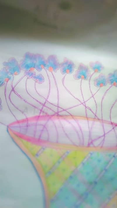 paper shield drawing as a vase draw a paper color full pretty vase 