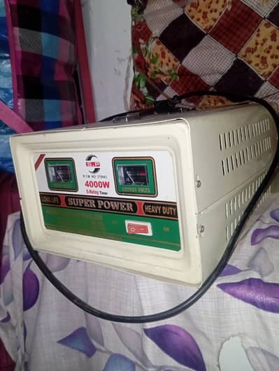 Super Power 4000W Heavy Duty Automatic Stabilizer for Sale