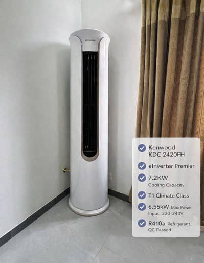 Kenwood einverter premium floor standing AC KDC 2420FH 7.2KW