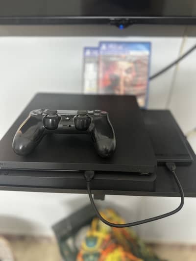 Ps4 1tb with ps plus and lots of games for sell