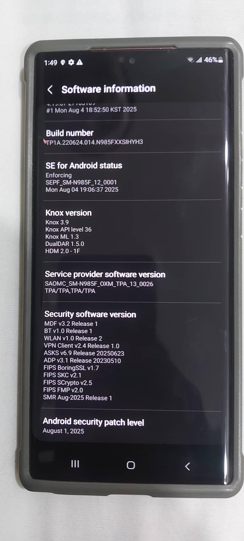 Note 20 ultra 5