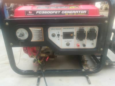 Fargo Fargo FG3600FET 2.5KW Dual fuel Generator | Gas+ Petrol