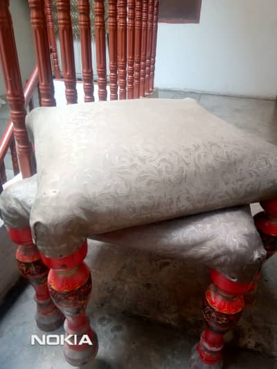 Wooden stool
