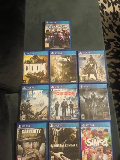 ps4 bundle of 10 games