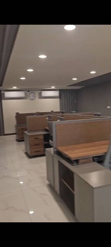 F-11 Markaz Brand New Plaza Excellent Location 2000sqft Commercial Fully Furnished Space Available For Rent.