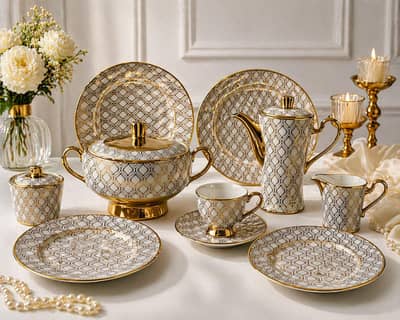 Fine bonechina Dinner set 61pc