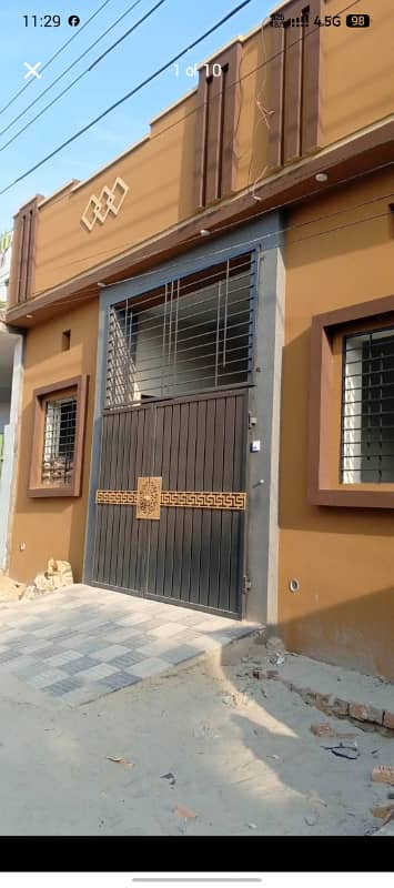 Khaya ban ali housing yazman road new brand luxury 5 marly single story house for sale