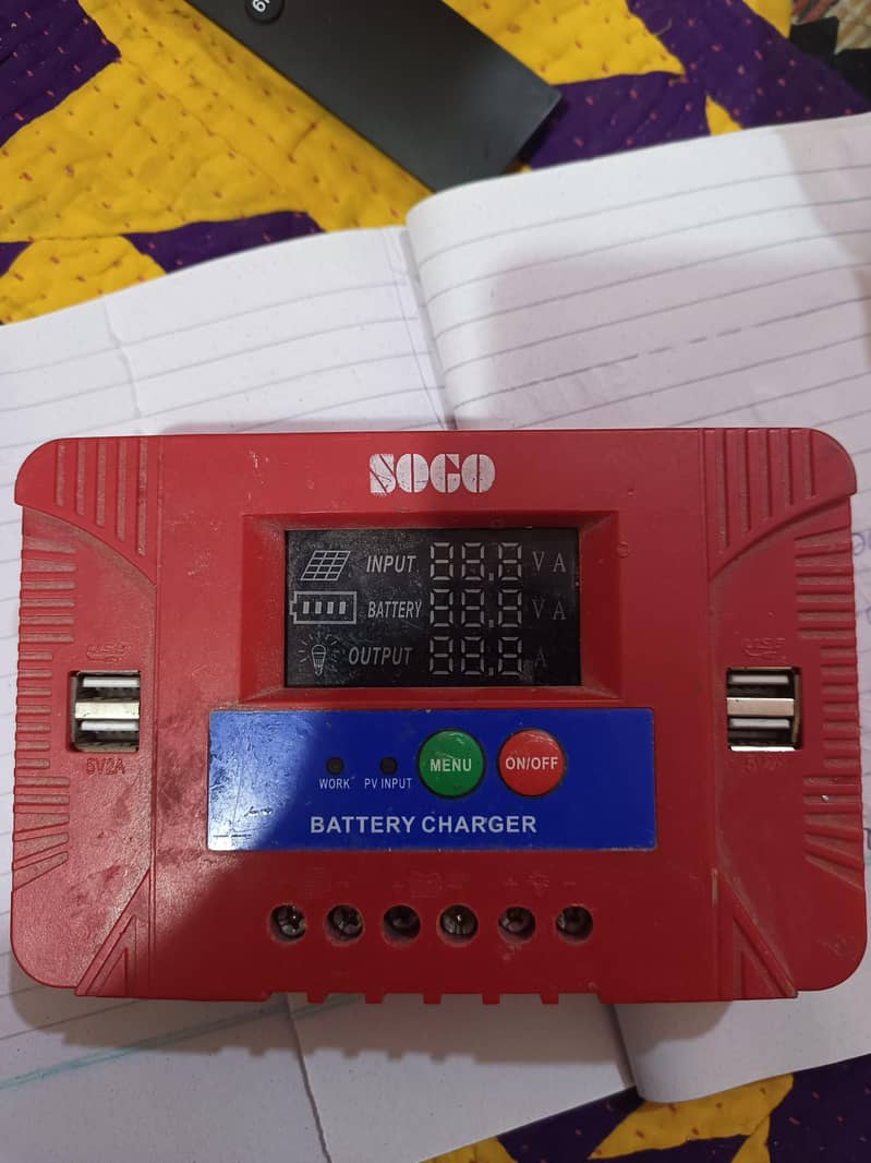30A Pwm Charge controller 0