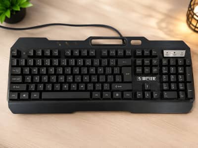 Gaming Keyboard Metal Orange light