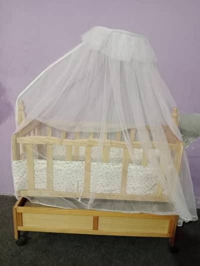 Wooden Baby Cradle / Jhoola for Sale
