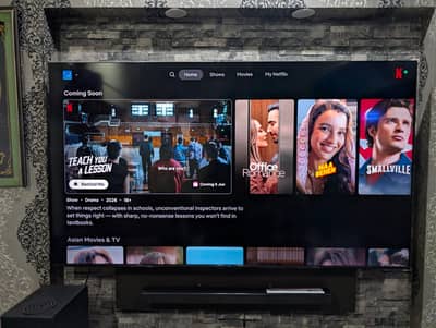 TCL 75” Smart TV – 10/10 Condition – Like New