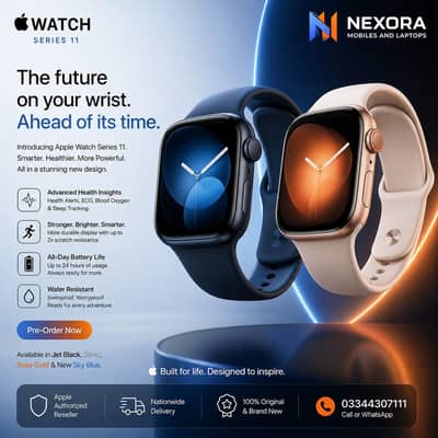 Apple Watch Series 11 _ premium smart watch /Nexora Mobiles & Laptops