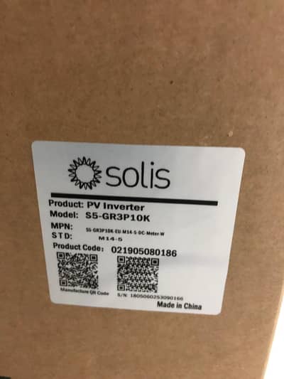 Solis 10KW Ongrid Inverter (5Y)