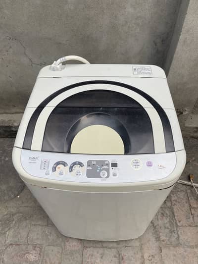 OMAN Japan Fully Automatic Washing Machine 7.8KG for Sale