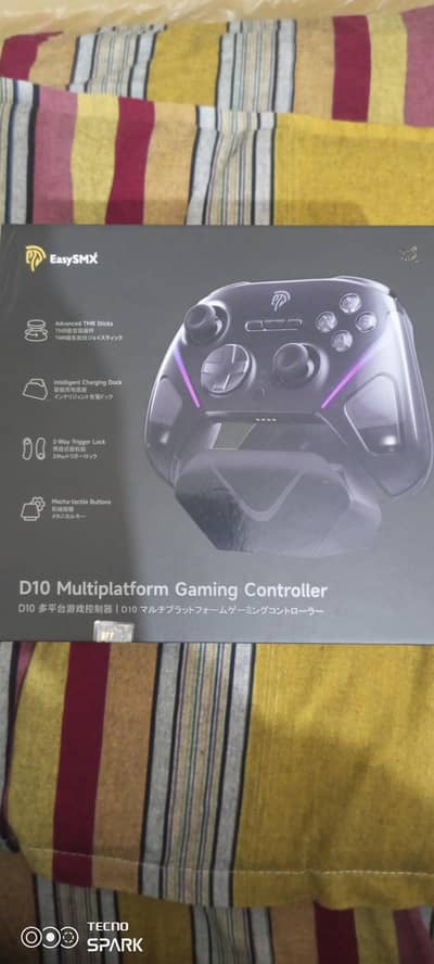 easysmx d10 TMR sticks mechanical buttons