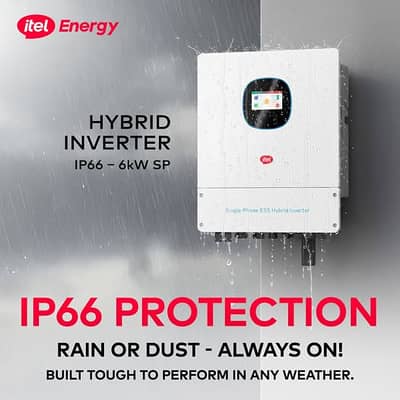 Itel 6.6kw ip66 hybrid solar inverter Price in Pakistan