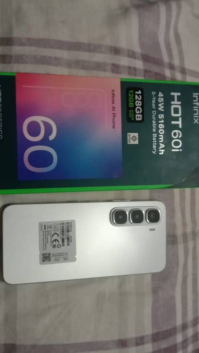 infinix hot 60i brand new 128gb