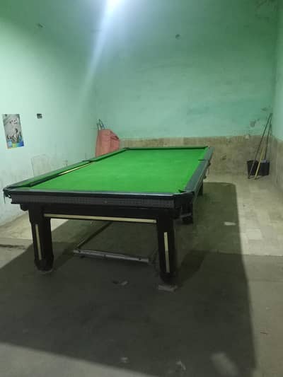snooker table 5 by 10