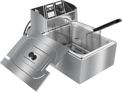 Brand New Electric Deep Fryer – Single Tank | 2500W