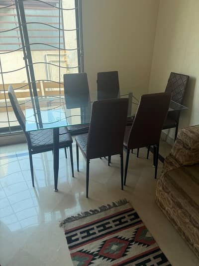 Interwood Dining Table With 6 Chairs