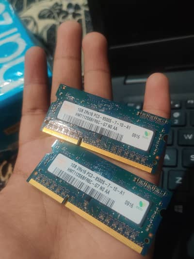 2 stick of ram (1gb) or (1gb) under 1500 in Multan 03166839352