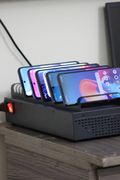 Phone Farming Automation Setup | 20–100 Device Systems