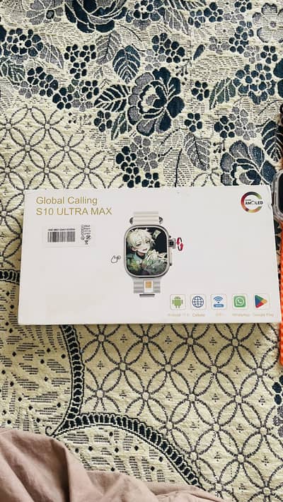S10 ultra max smart watch with sim. 8+128gb