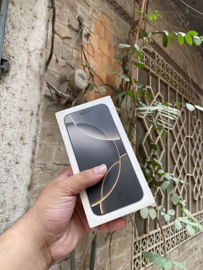 Iphone 16 pro max physical + esim