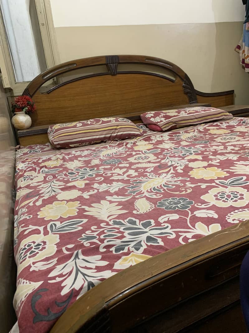 Double bed - good condition 0