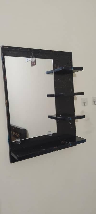 Wall mounted dressing mirror