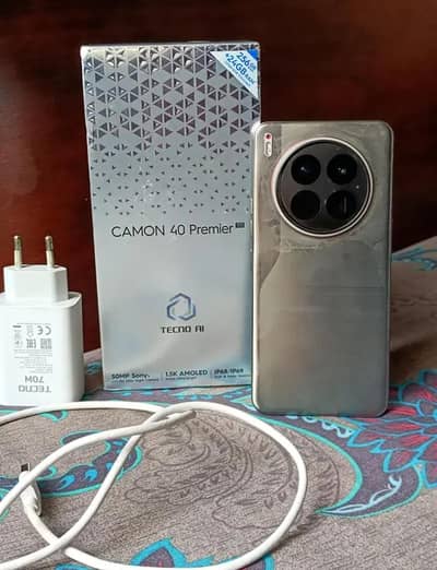 Tecno Camon 40 Premier 5g Flagship Phone