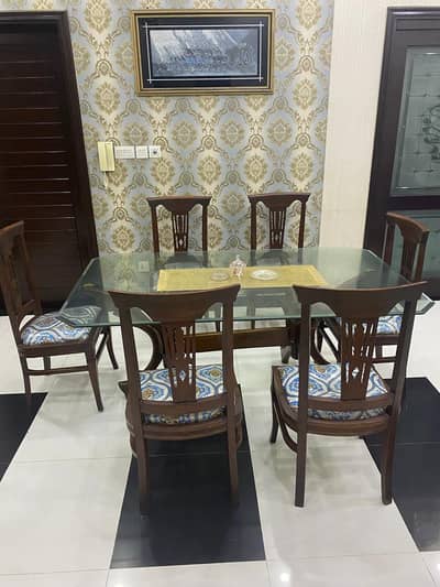 Dining Table set with 6 Chairs