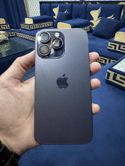 I phone 14 pro max purple colour