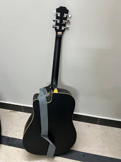 New black guitar for sale