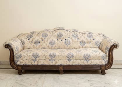 Luxury 5-Seater Sofa Set (3+1+1) + FREE Red Covers Included!