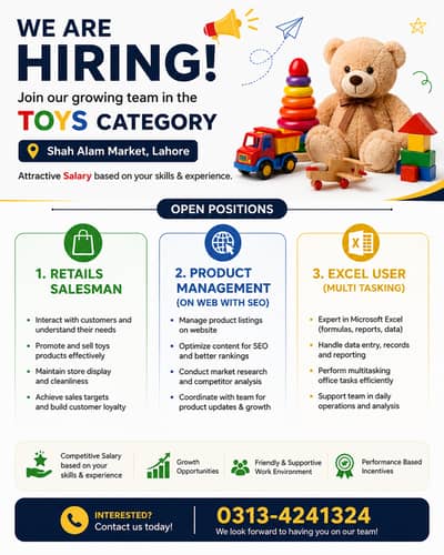 Job In Shah Alam Market