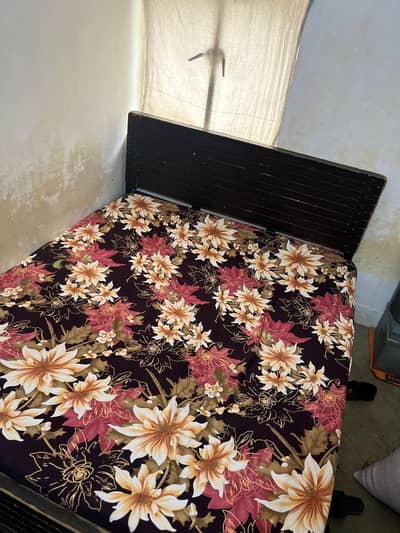 Used bed with mattress