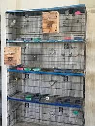 8 Portion master cage Condition Used hai Lekin cage bilkul neat okay h