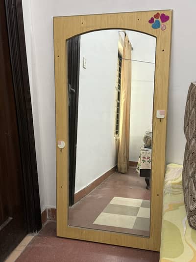 Mirror and drawers