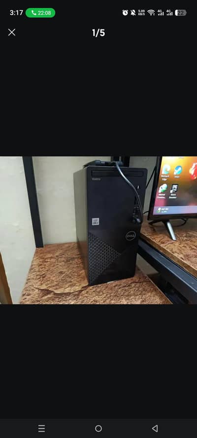 DELL VOSTRO GAMING PC 4GB GPU, I5, 10GEN, 16GB RAM