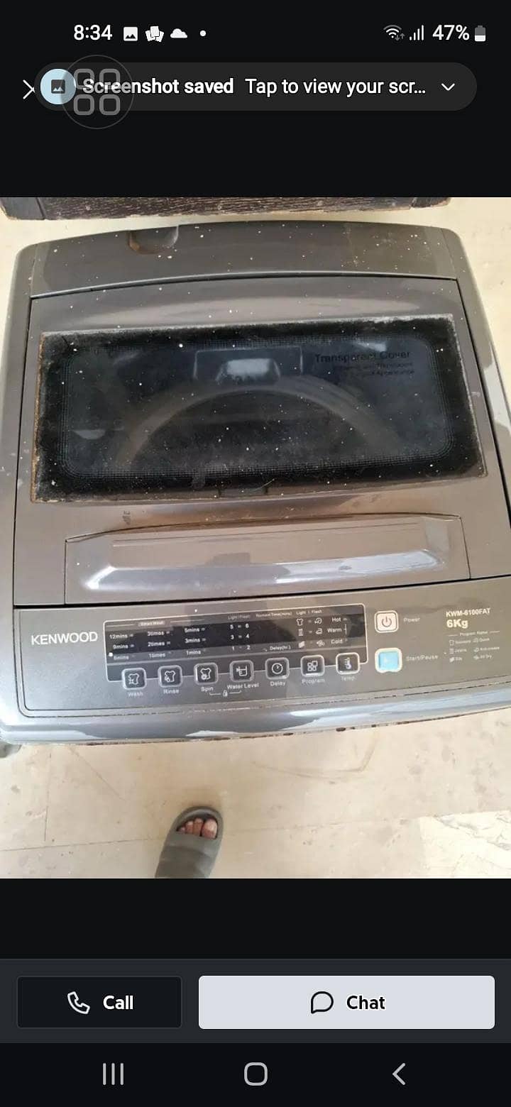 washing machine 1