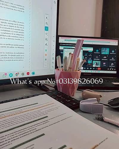 Urdu/ English Assignment Typing in kohat -Rs80 Page