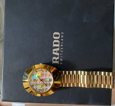 Rado gold watch