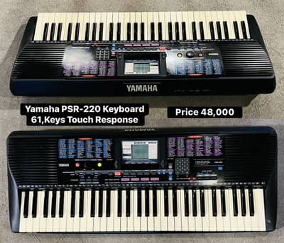 Yamaha PSR-220 Keyboard / Grand pinao / Guitar / Ukulele