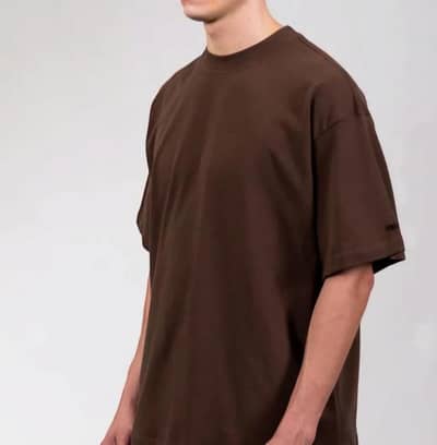 Drop shoulder shirt